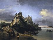 unknow artist A View of the West Side of the Fortress of Chunargarh on the Ganges oil painting picture wholesale